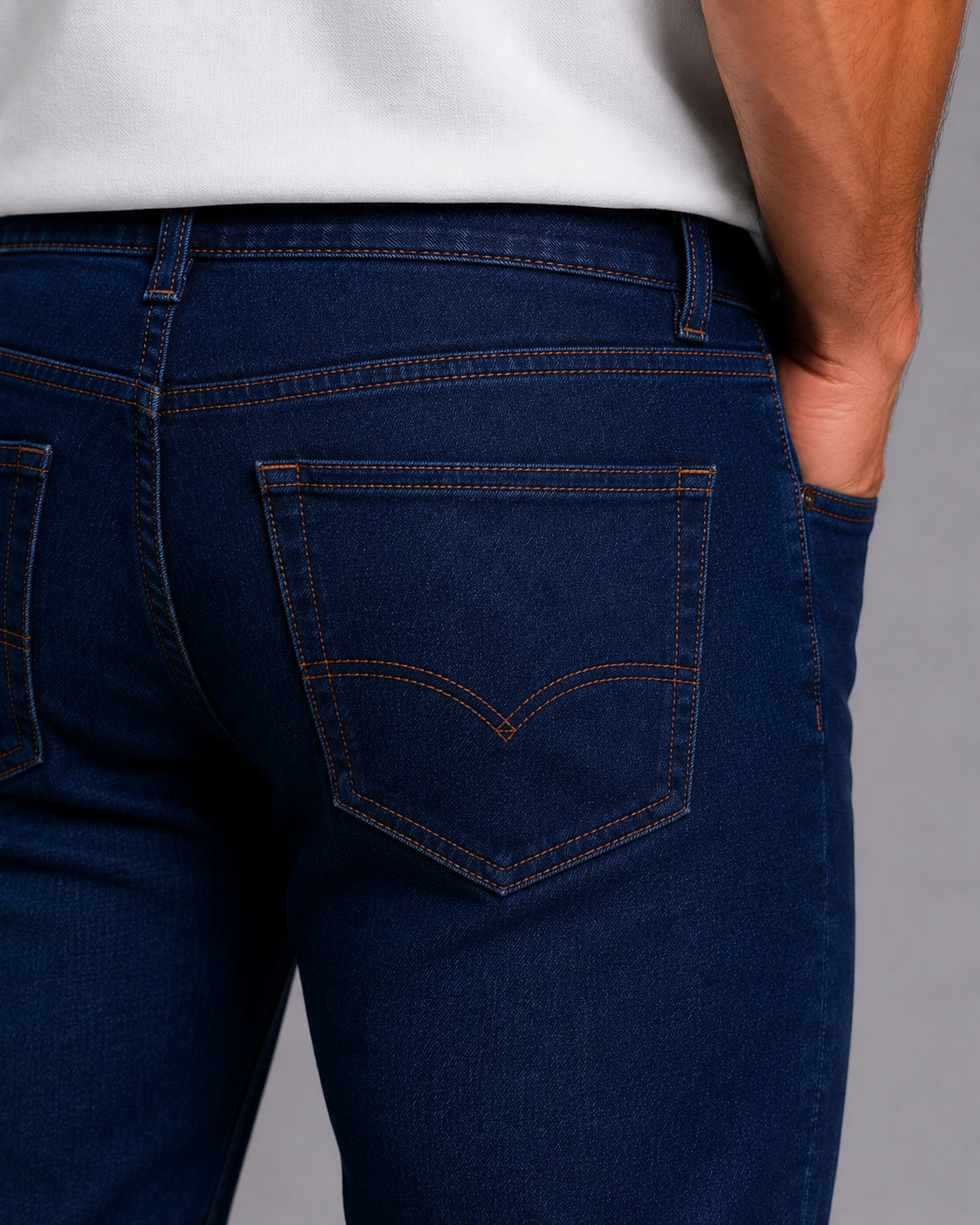 Calça Jeans detalhe costas