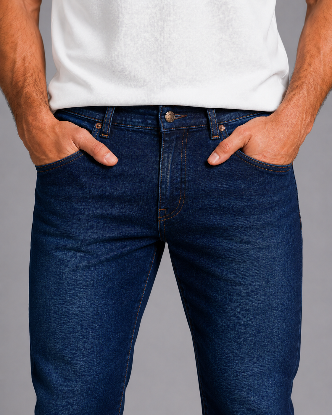 Calça Jeans detalhe frente