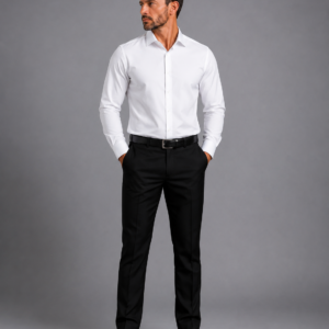 Calça social corpo inteiro frente